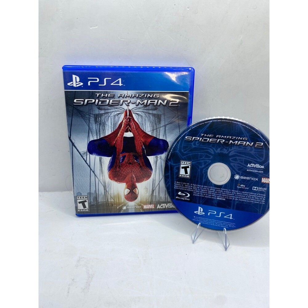Amazing Spider-Man 2 PS4 PlayStation 4 Case ERSB North American Marvel Tested
